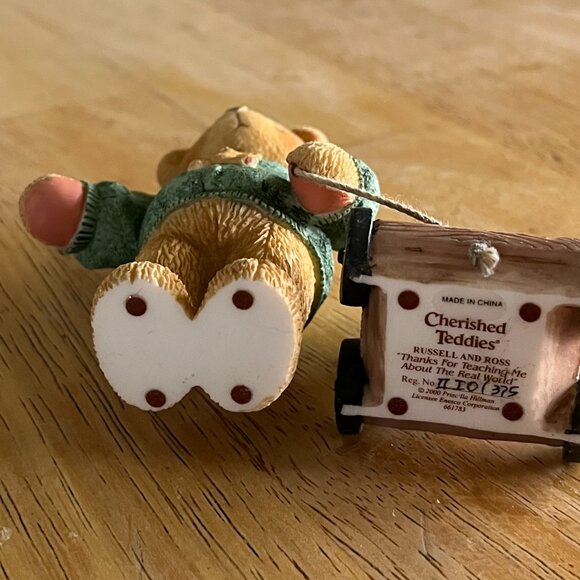 Cherished Teddies - Russel and Ross #661783 "Thanks for Teaching Me About.... - Picture 6 of 8